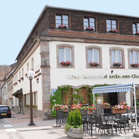 Hotel Restaurant Erckmann Chatrian 法勒斯堡 外观 照片